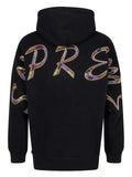 Supreme beaded-logo cotton hoodie