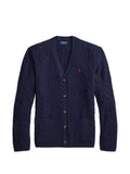 Polo Ralph Lauren cable-knit V-neck cardigan