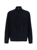 NN07 quarter-zip ribbed sweater