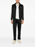 Palm Angels embroidered-logo zip-up sweatshirt