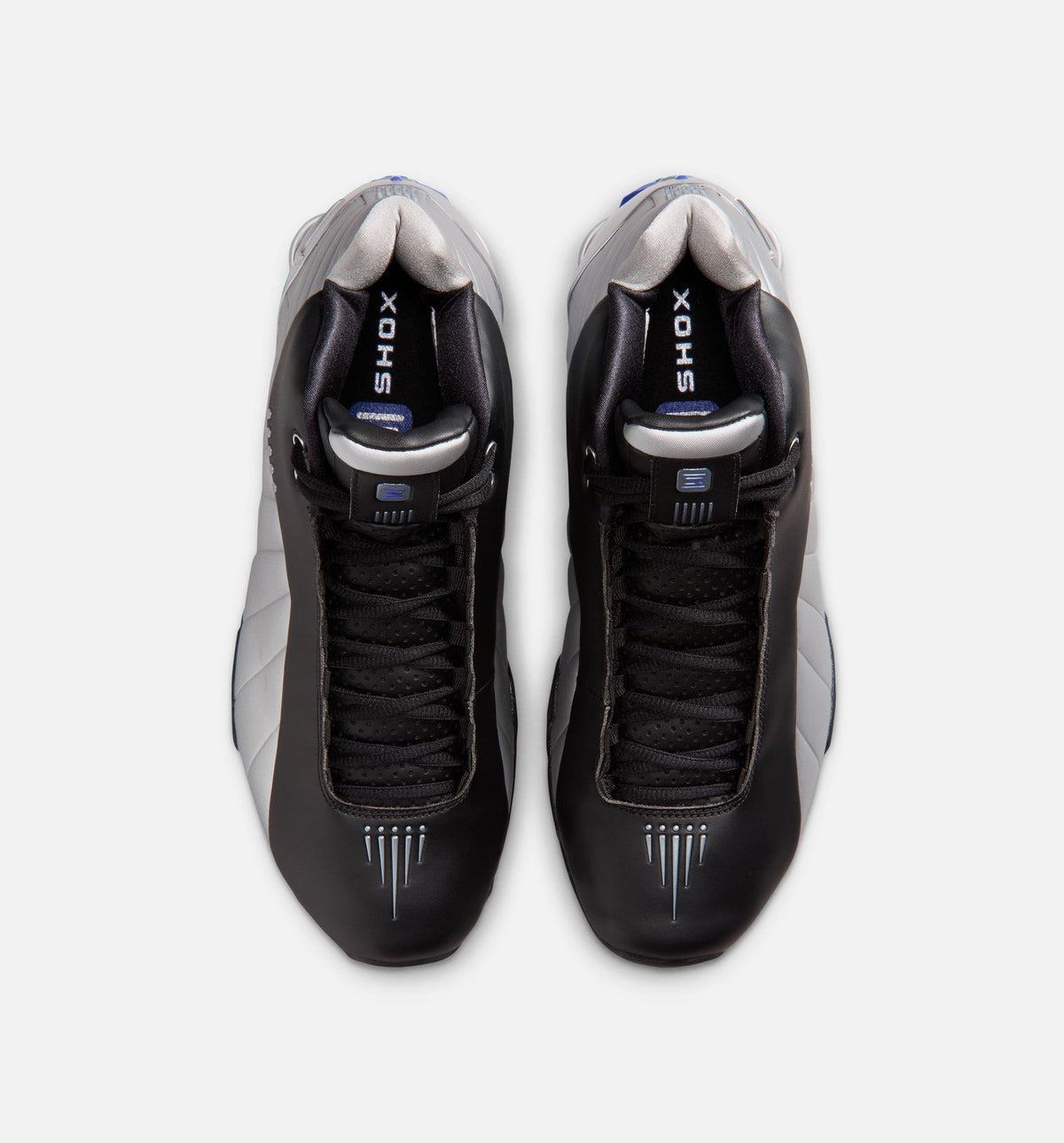 Shox BB4 OG Men's Shoes - Black/Metallic Silver/Lapis